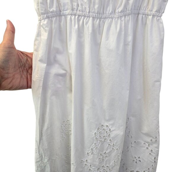 NWT Madewell Depeche Eyelet Midi Sundress Size 6 - Picture 6 of 8